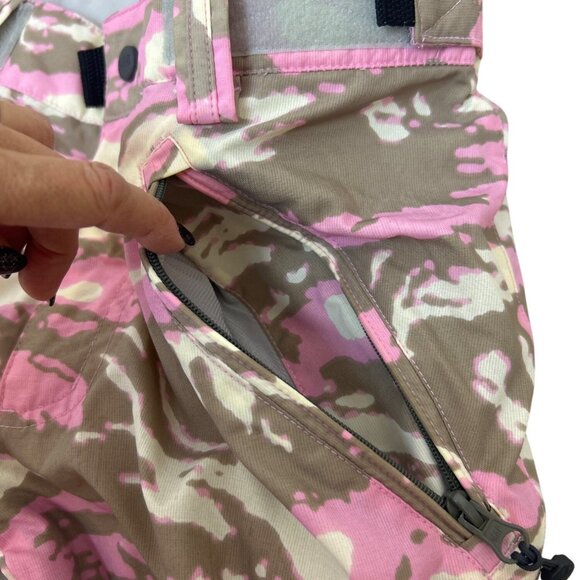 Turbine Performance Boardwear Snowboarding Pants Women's S Pink Khaki Camo - Picture 5 of 16